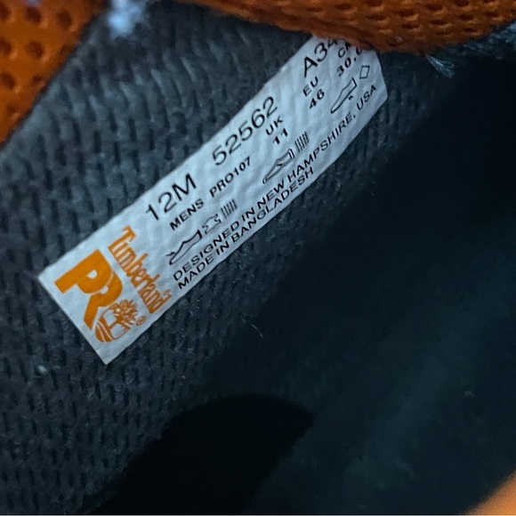 TIMBERLAND PRO Mens Anti Fatigue Endurance Work & Safety Boots - Picture 8 of 12